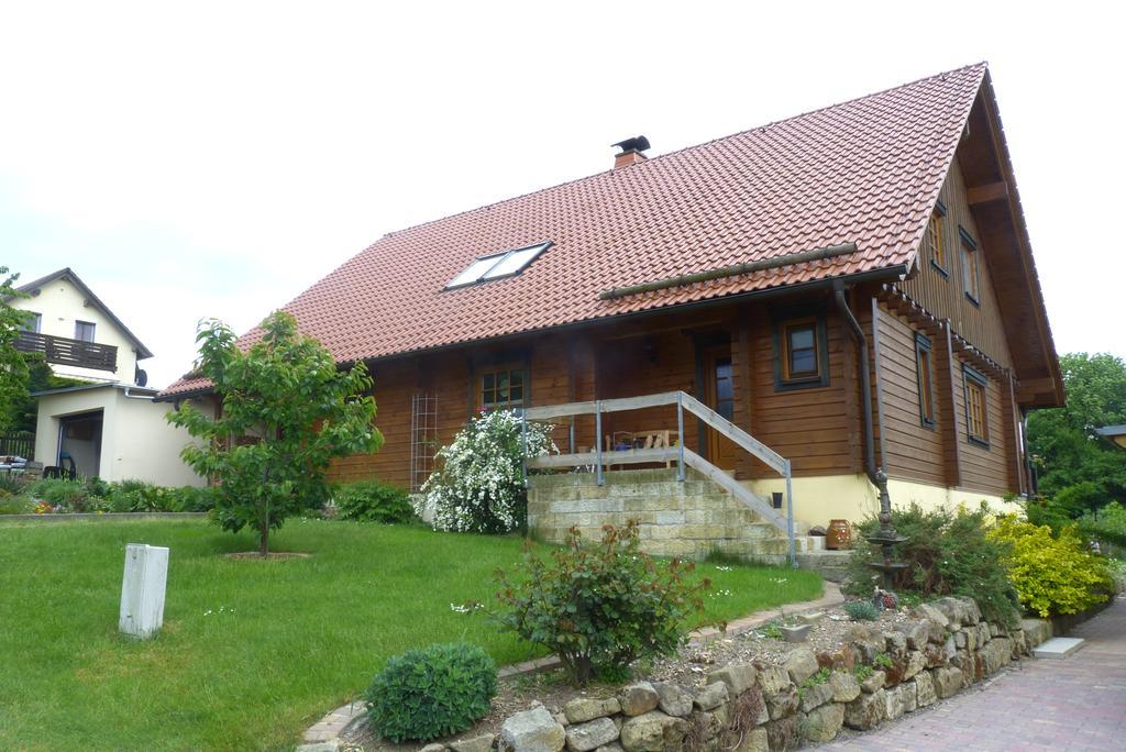 Holzhaus "Miri" Lejlighed Pirna Eksteriør billede